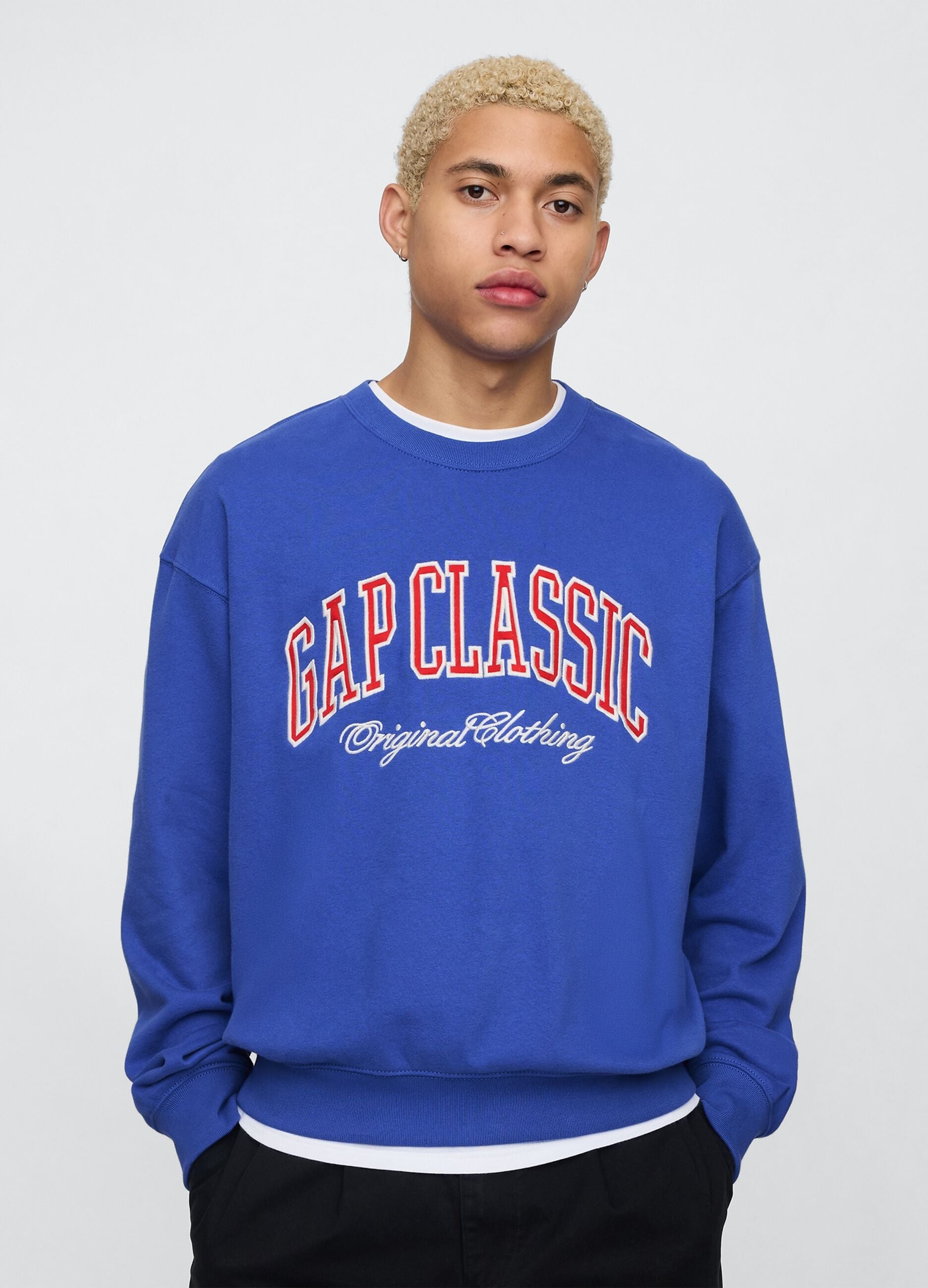Gap Classic Blue Sweatshirt with Print