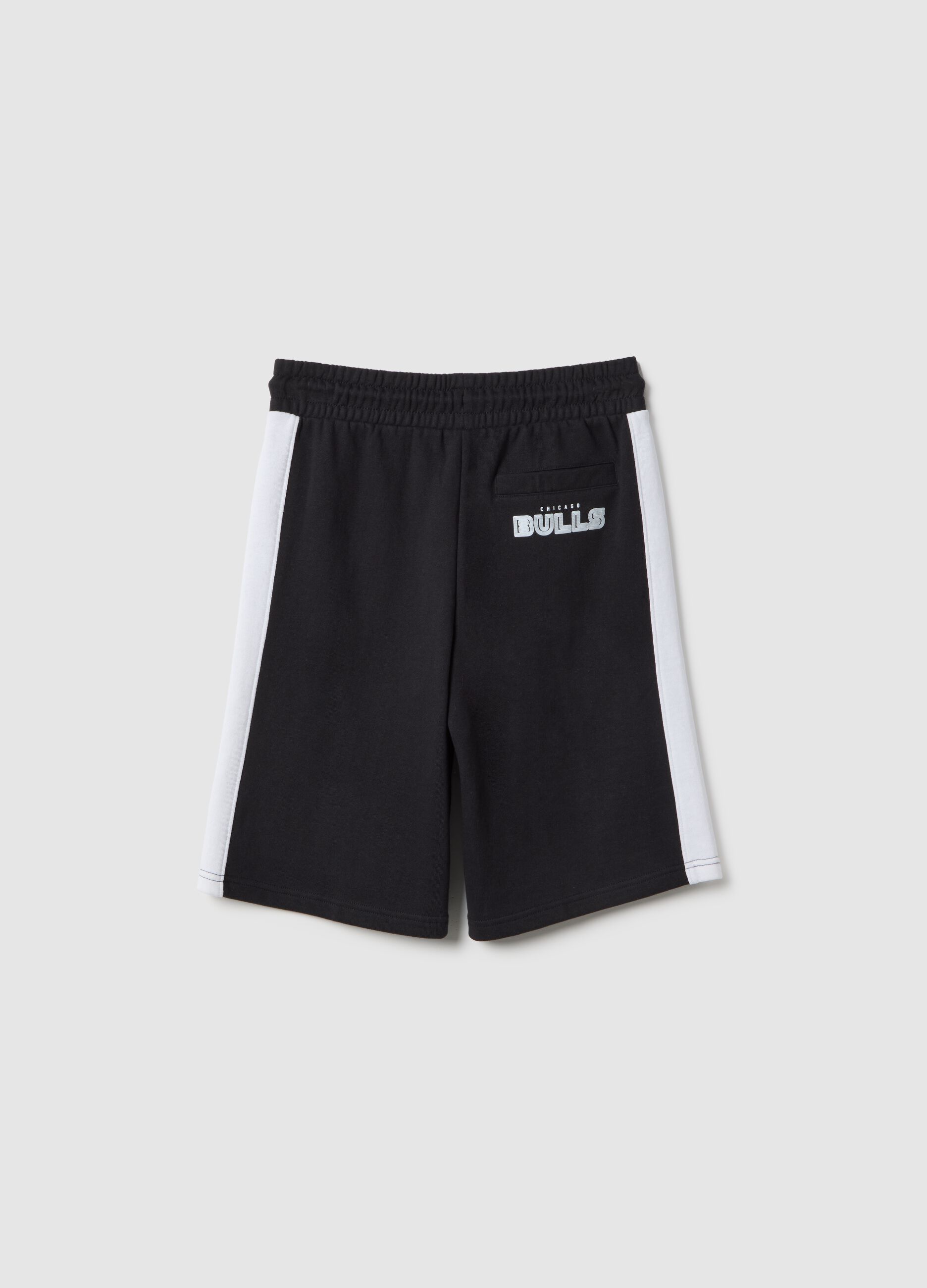 Black NBA Cotton Blend Shorts