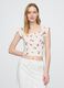 Gap Floral Crop Blouse_0
