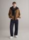 Brown pure cotton regular fit shirt_1