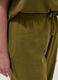 Green Linen Blend Regular Fit Trousers_3