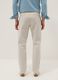 White slim-fit stretch cotton chino trousers_2