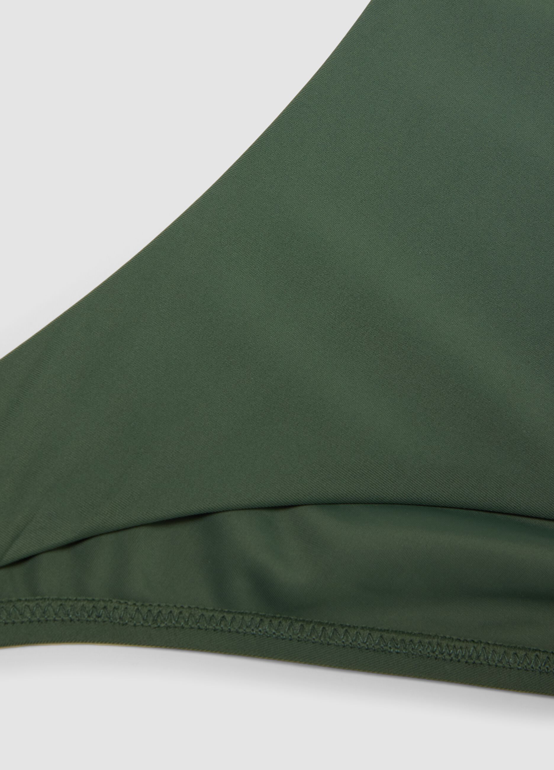 Green Stretch Bikini Bottoms