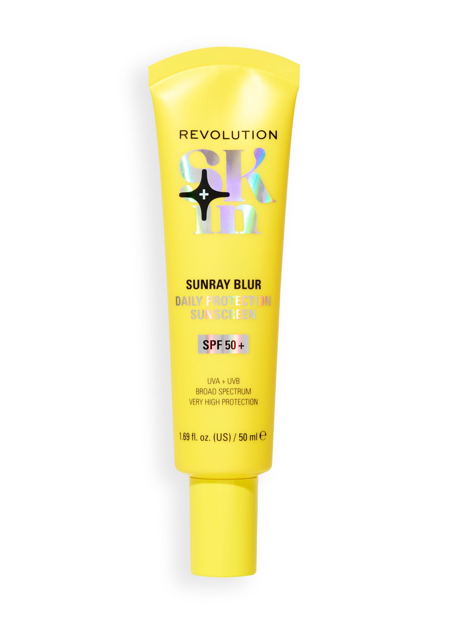 Revolution Skin Sunray Blur Daily Mattifying Moisturiser SPF 50+ with Niacinamide