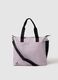 Purple shopper bag with multiple compartments and adjustable shoulder strap_0