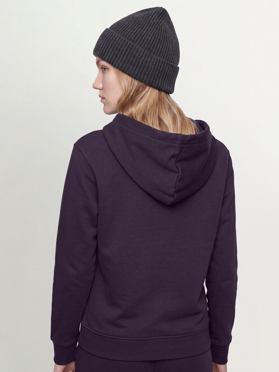 Purple cotton-blend regular-fit hoodie_3