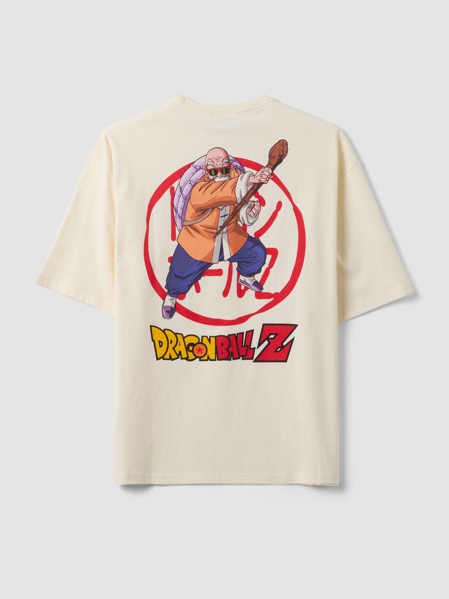 White pure cotton T-shirt with Dragon Ball Z print_5
