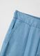 Light blue denim jeans in pure lyocell with elasticated waist, relaxed fit_5