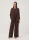 Brown regular-fit blazer with classic lapel_1