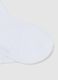 Girls&rsquo; white stretch cotton-blend socks with bows_1