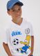 White Simpsons print T-shirt, regular fit_0