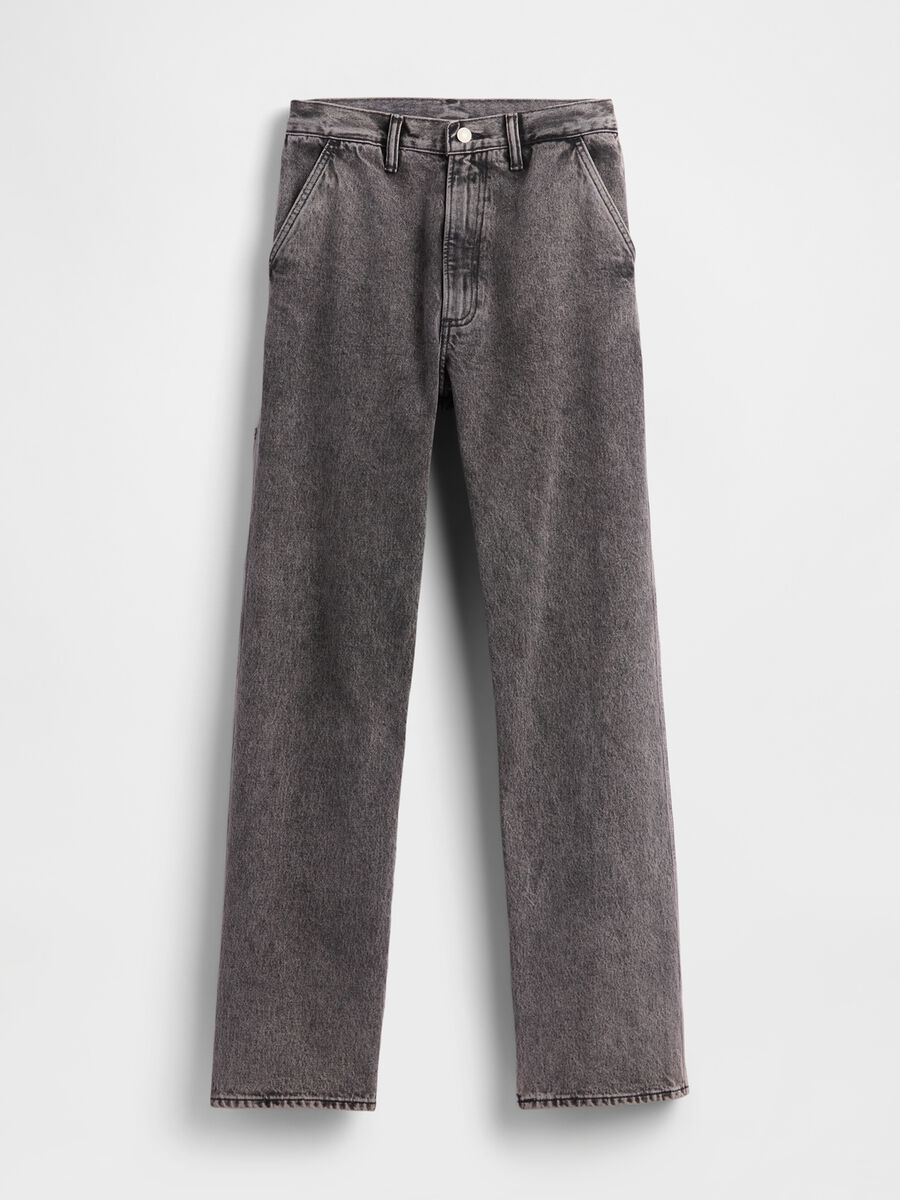 Grey Cotton Jeans_4