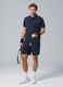 Black ALTAVIA COURT stretch-fabric sports shorts_0