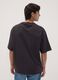 Black pure cotton T-shirt with Mario Kart print_3