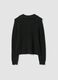 Green ribbed viscose-blend top with collar_2