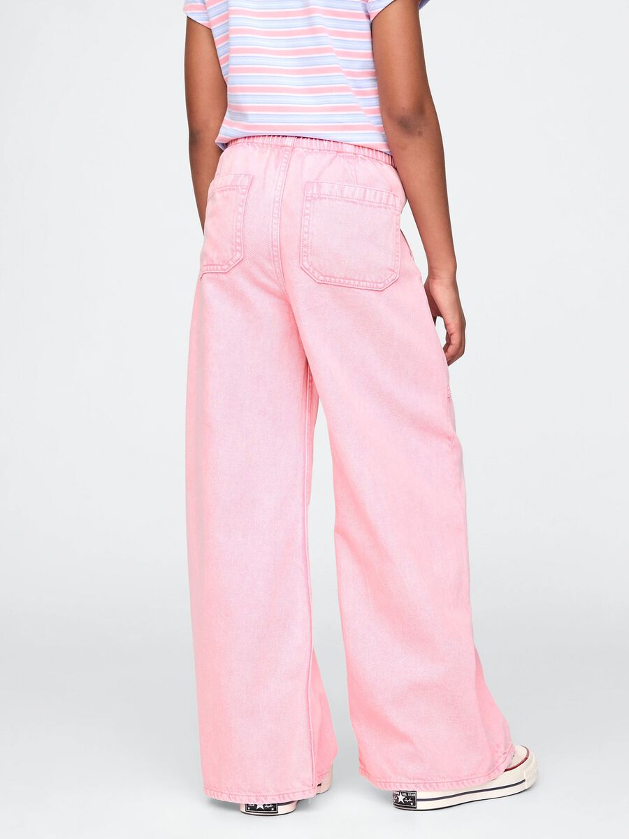 Pantaloni a gamba larga con coulisse_2