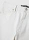 Skinny jeans in white stretch cotton blend_5