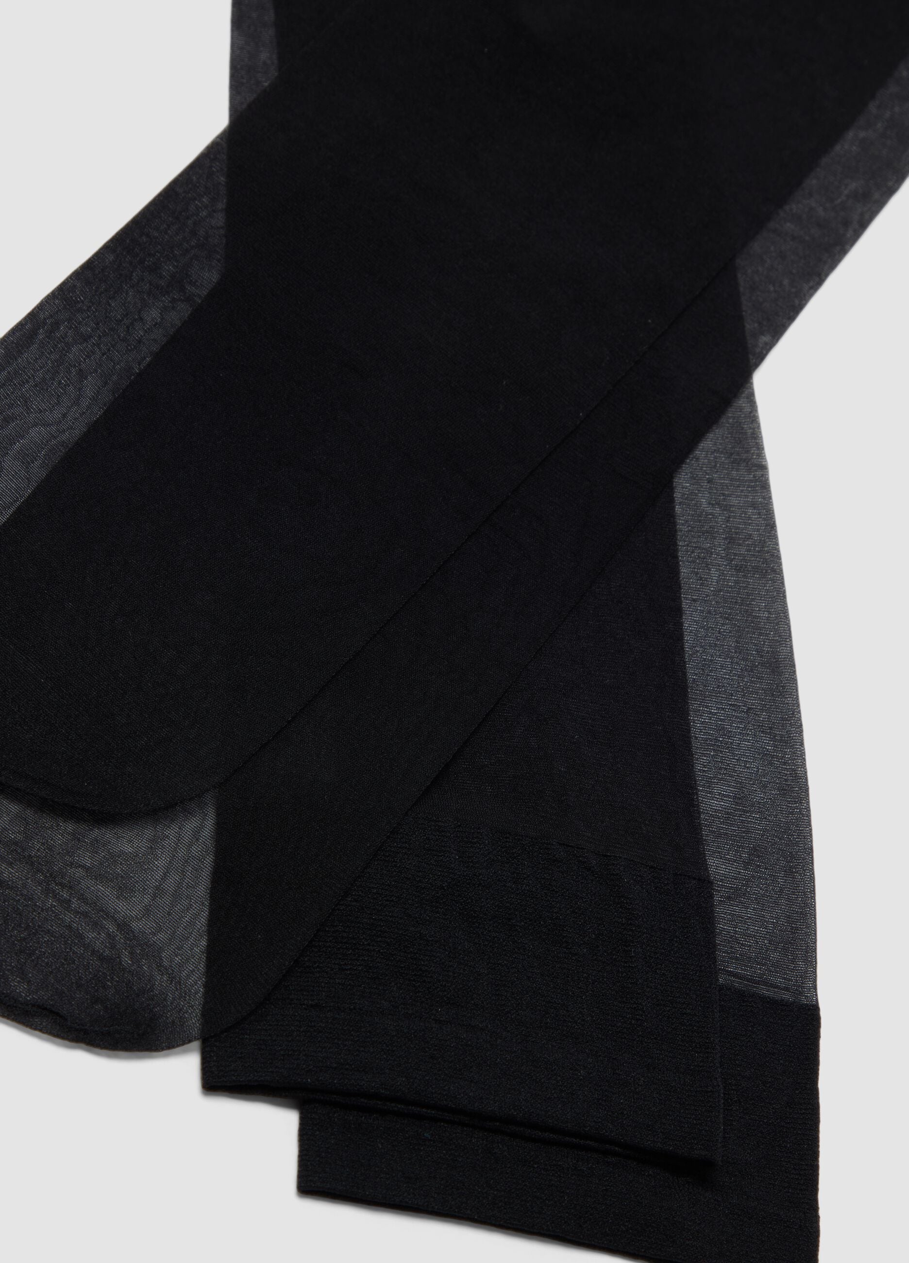 2-pack black sheer stretch pop socks