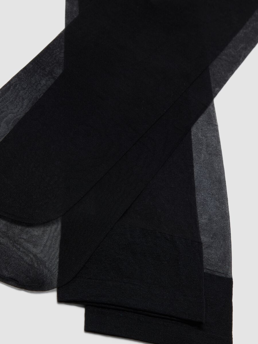 2-pack black sheer stretch pop socks_2