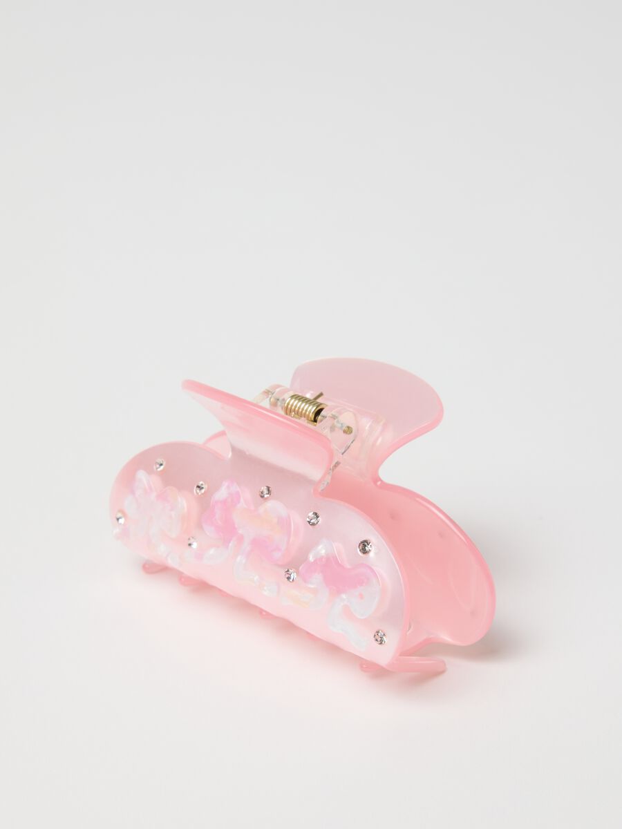 Pink pinza capelli pink bow_1