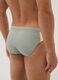 Green stretch swim briefs_2
