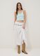 Light blue pure cotton ribbed top_1
