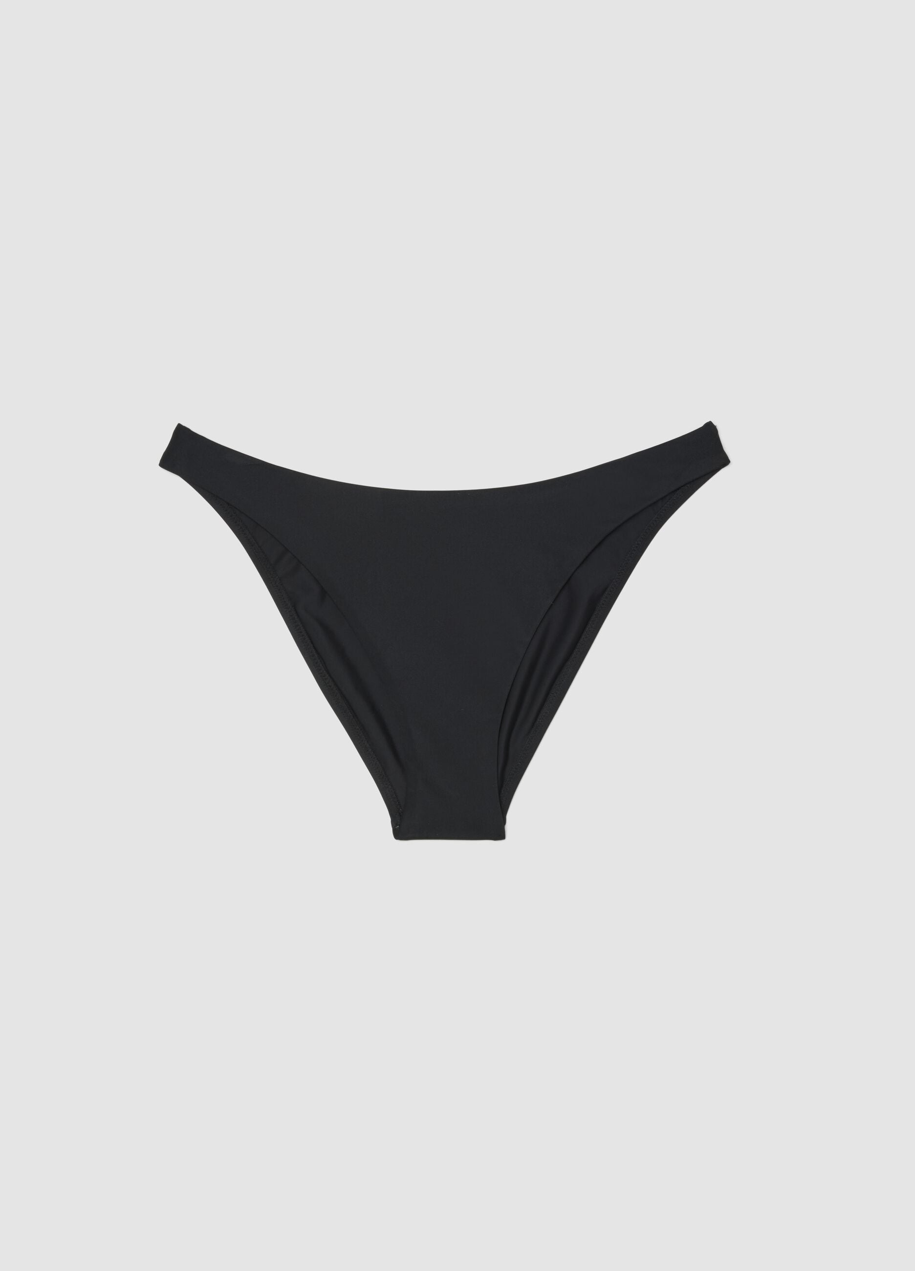 Black stretchy bikini bottoms