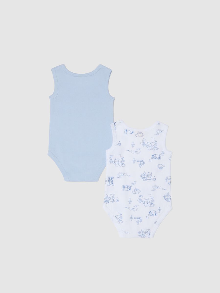 Bipack body in puro cotone multicolor da neonato con Winnie-The-Pooh_1