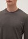 Grey long-sleeve pure cotton regular fit T-shirt_3
