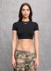 Black Crop T-shirt_0