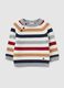 Baby Sweater in Pure Cotton Multicolour Regular Fit_0