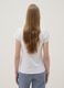White pure cotton pajama shirt regular fit with strawberries_2