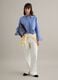 Multicolour striped pure cotton oversized fit shirt_1