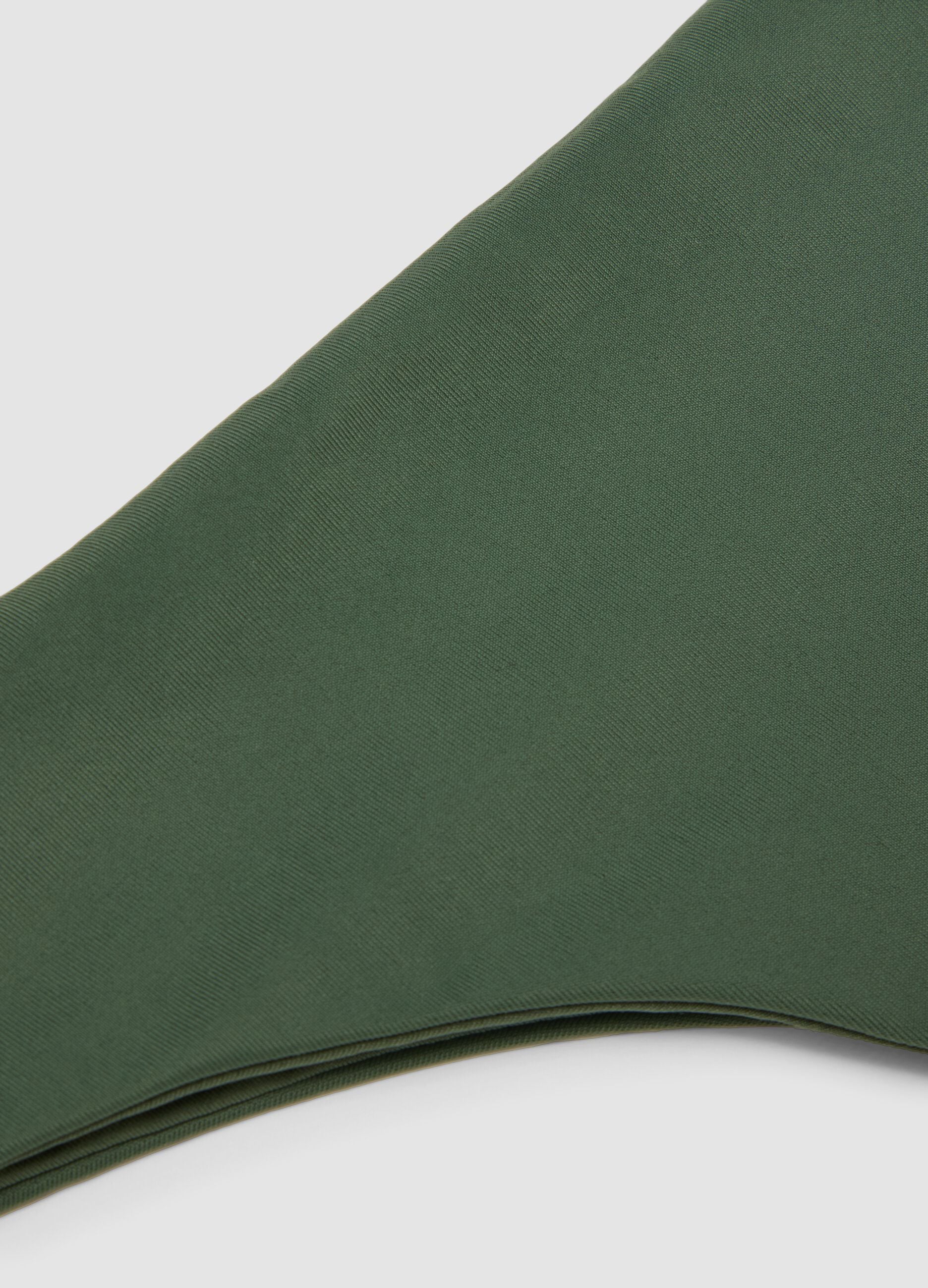Green stretchy Brazilian bikini bottoms