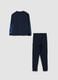 Blue organic cotton PlayStation print pyjamas_1