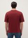 Red pure cotton relaxed fit T-shirt_2