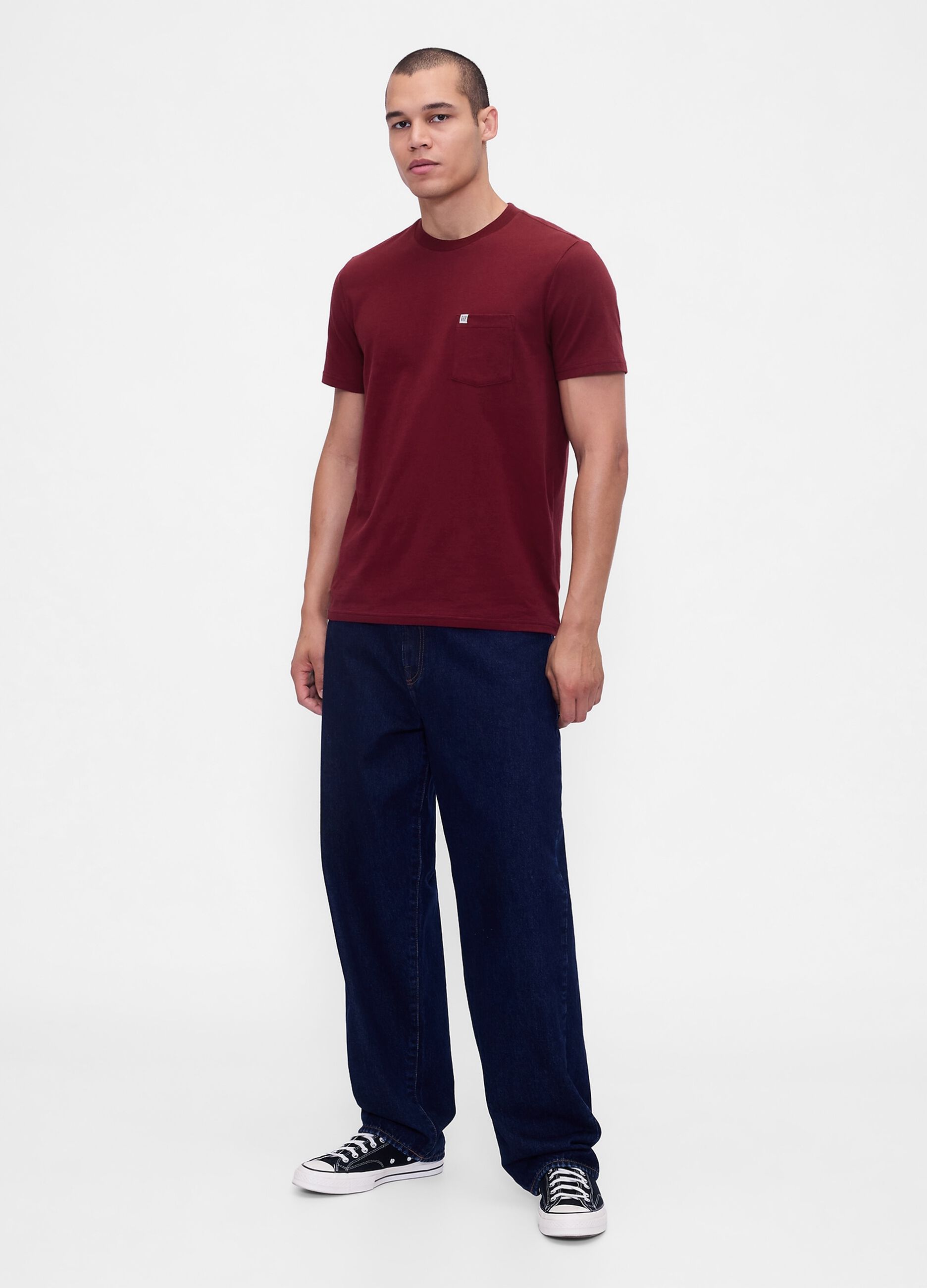 Red Cotton T-Shirt