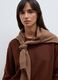 Brown pure wool crew-neck jumper with oversized fit_0
