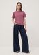 The Iconic Tee relaxed-fit pink pure cotton short-sleeve T-shirt_1