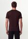 Brown organic cotton slim-fit short-sleeve T-shirt_3