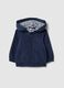 Blue Regular Fit Hoodie for Babies_0