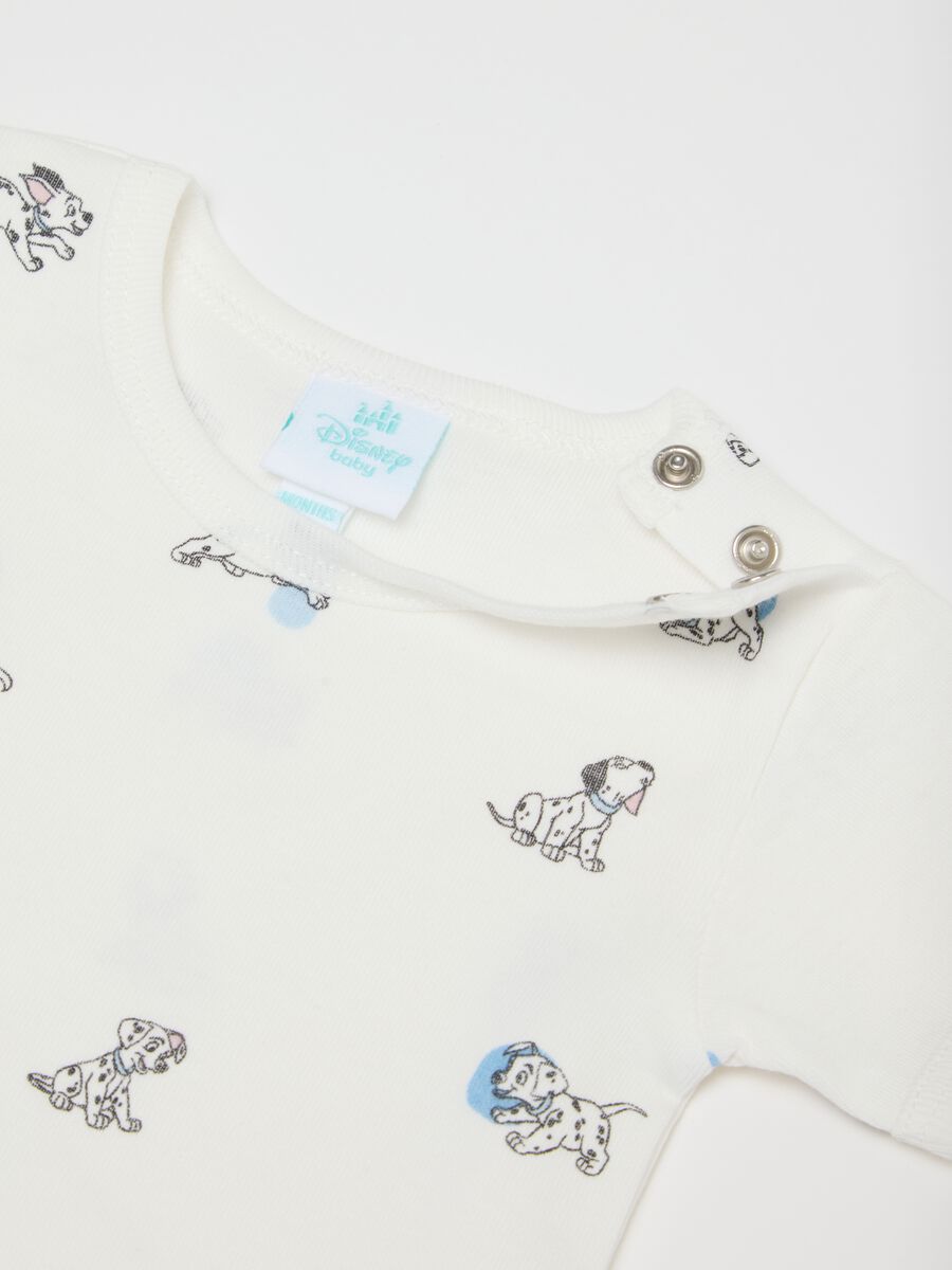 Pack of multicolour newborn bodysuits in pure cotton with prints_2