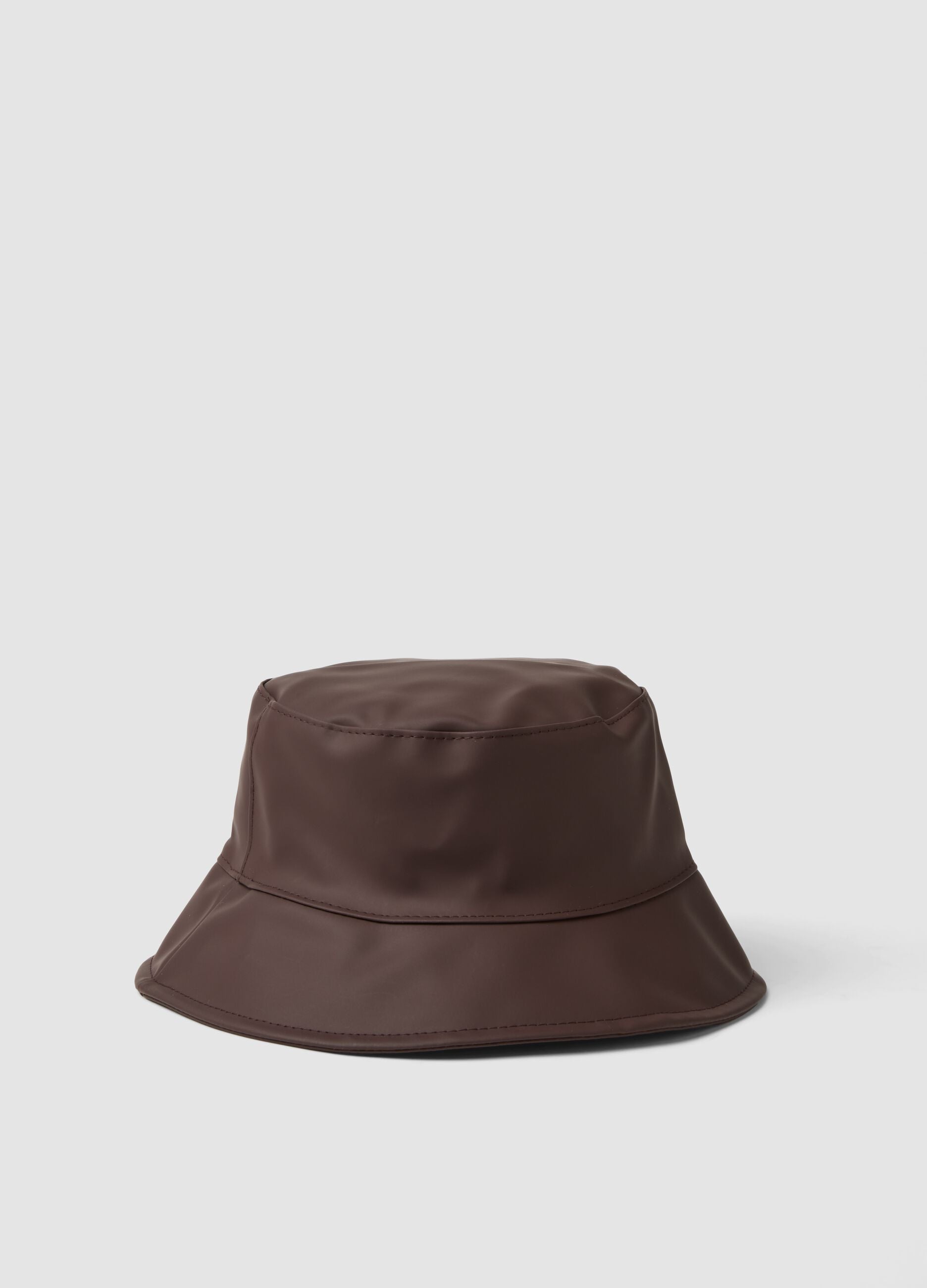 Brown bucket hat