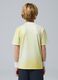 Yellow ALTAVIA COURT sports T-shirt in stretch technical fabric with tie-dye effect for boys_2