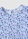 Girls' regular fit multi-colour cotton dress with flowers_3