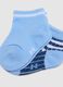 Multicolour cotton-blend baby socks tripack with patterns_1