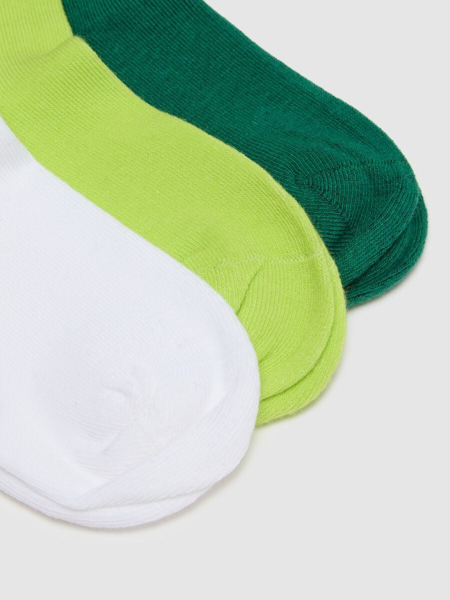 Kids' multicolour cotton blend sock multipack_2
