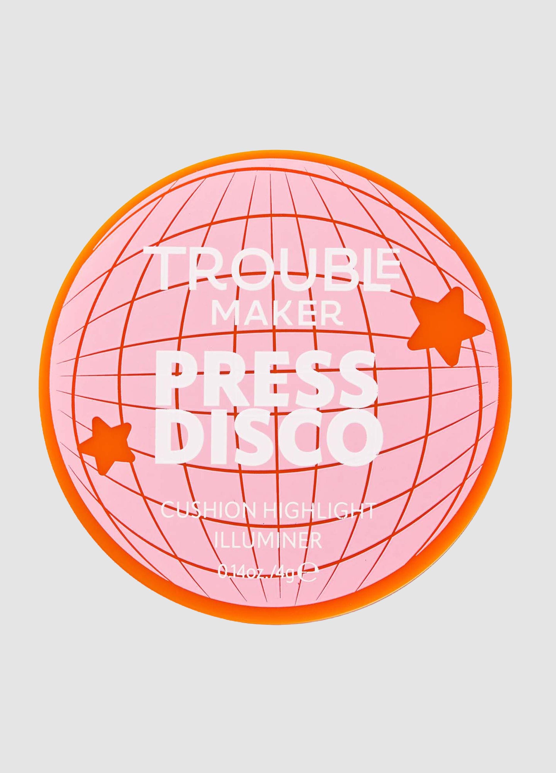 Press Disco Cushion Highlighter Disco Ball Silver 4 ml