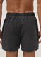 Black swim shorts with drawstring waist_2