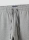 Grey cotton-blend shorts with elasticated waistband, regular fit_5
